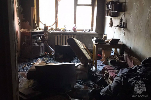 52-летний мужчина погиб на пожаре в Кинешемском районе